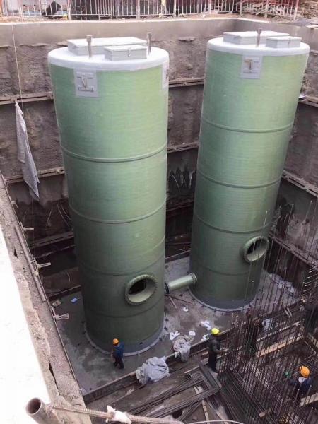 徐州重庆OPPO智能生态科技园安装一体化污水提升泵