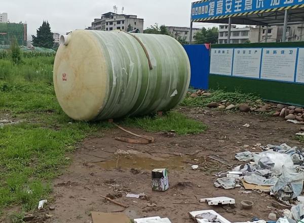 徐州遂宁船山区10立方玻璃钢化粪池项目